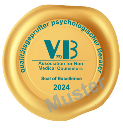 Seal of excellence Gütesiegel Association for Non Medical Counselors